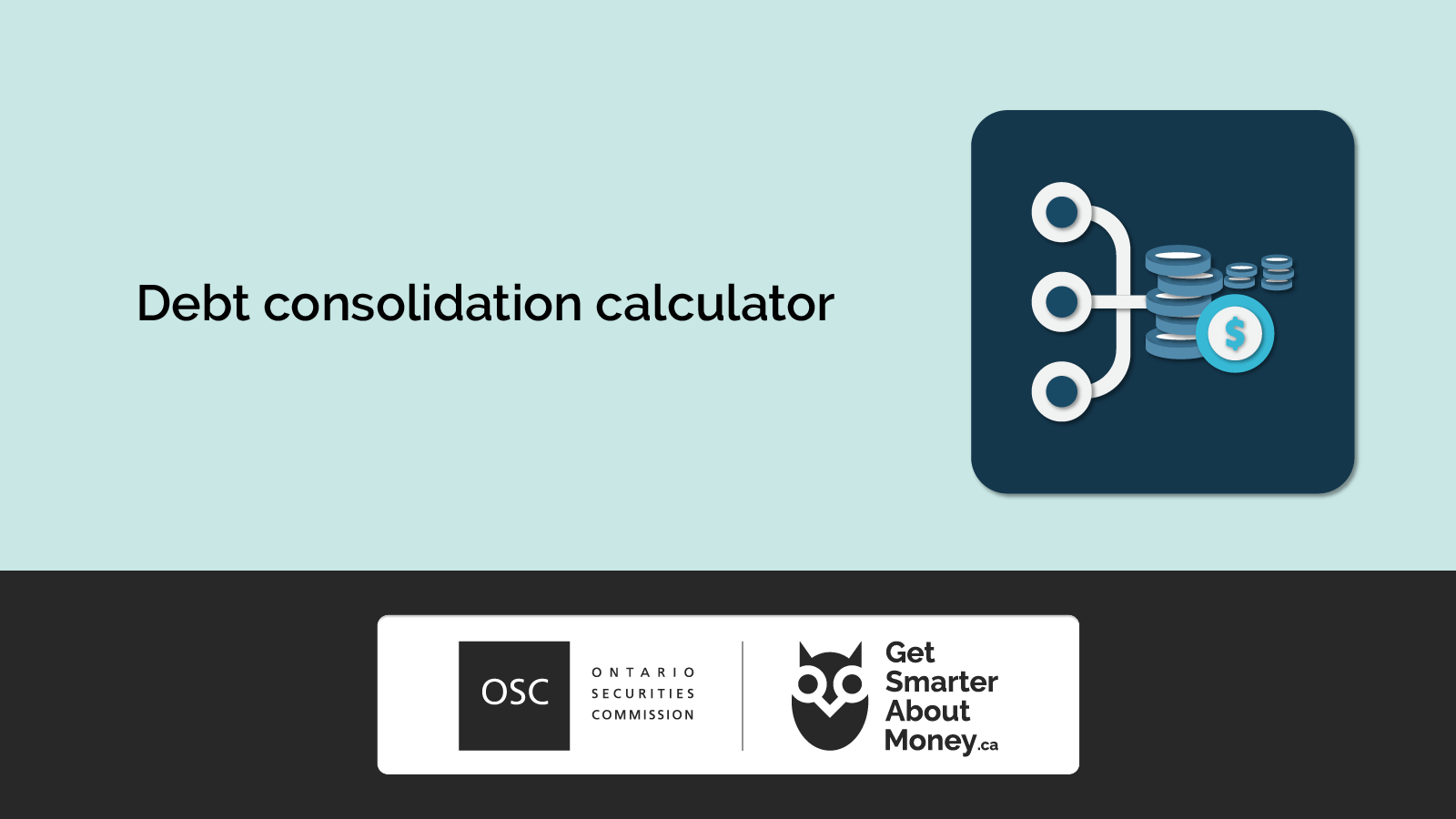 Debt Consolidation Calculator GetSmarterAboutMoney.ca