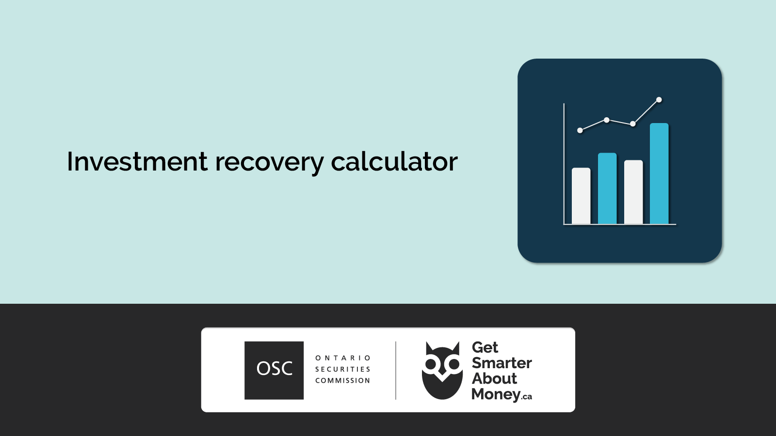 Investment Recovery Calculator | GetSmarterAboutMoney.ca