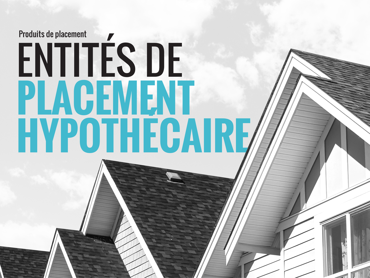 Produits de placement immobilier: Entités de placement hypothécaire